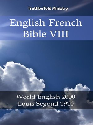 cover image of English French Bible VIII